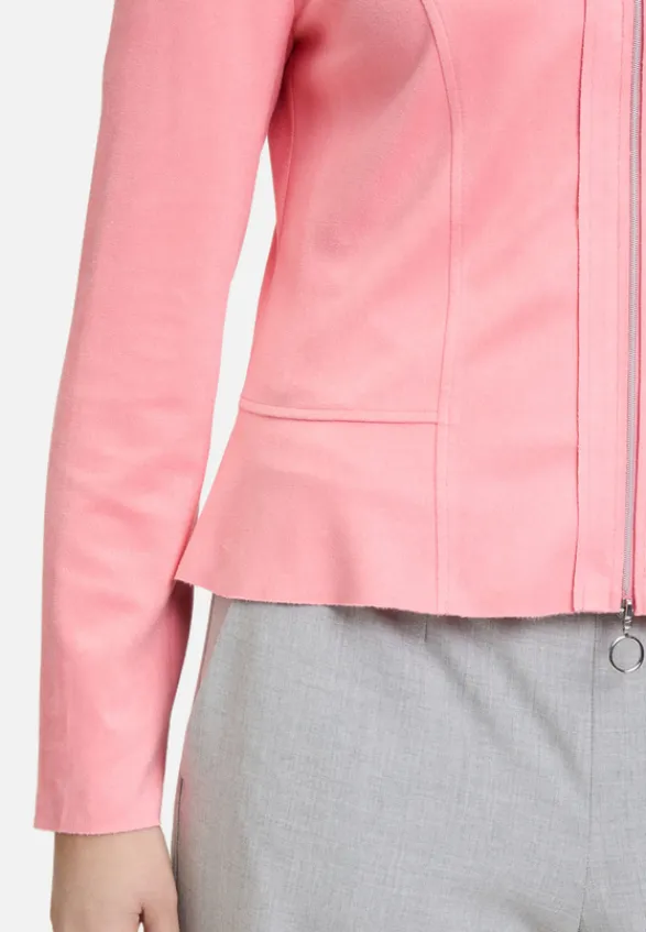 Betty Barclay Blazer*Blazer-Jacke mit Reißverschluss Flamingo Pink
