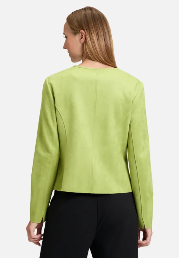 Betty Barclay Blazer*Blazer-Jacke mit Reißverschluss Fresh Moss