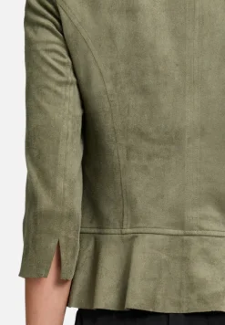 Betty Barclay Blazer*Blazer-Jacke mit Reißverschluss Dusty Olive