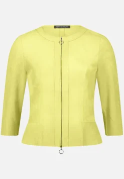 Betty Barclay Blazer*Blazer-Jacke mit Reißverschluss Erbsgrün