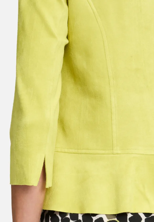 Betty Barclay Blazer*Blazer-Jacke mit Reißverschluss Erbsgrün