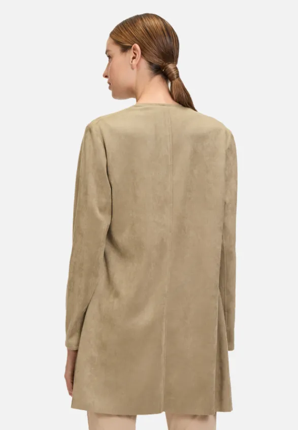 Betty Barclay Blazer*Blazer-Jacke ohne Verschluss Soft Olive