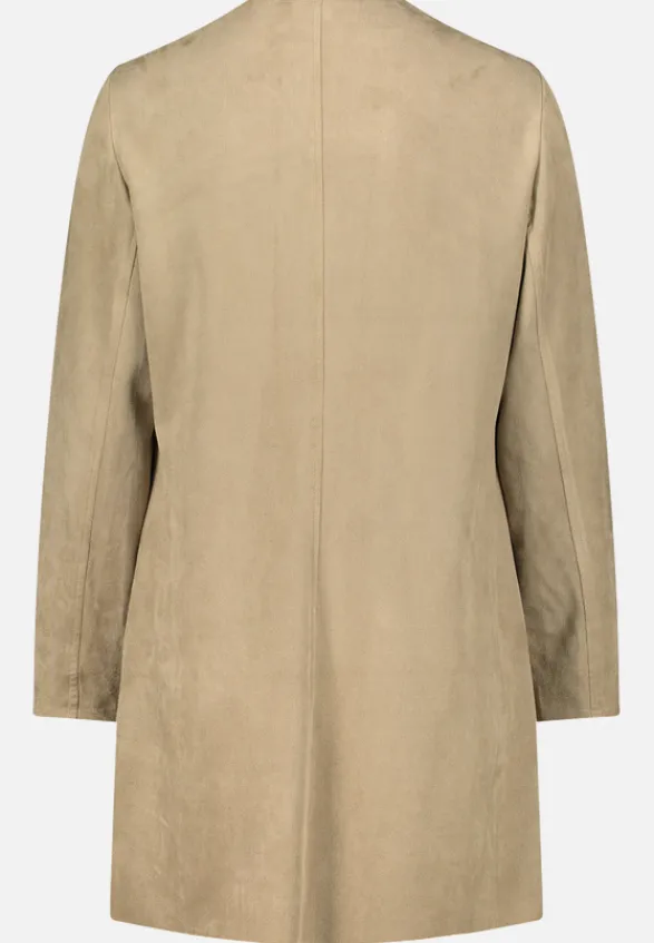 Betty Barclay Blazer*Blazer-Jacke ohne Verschluss Soft Olive