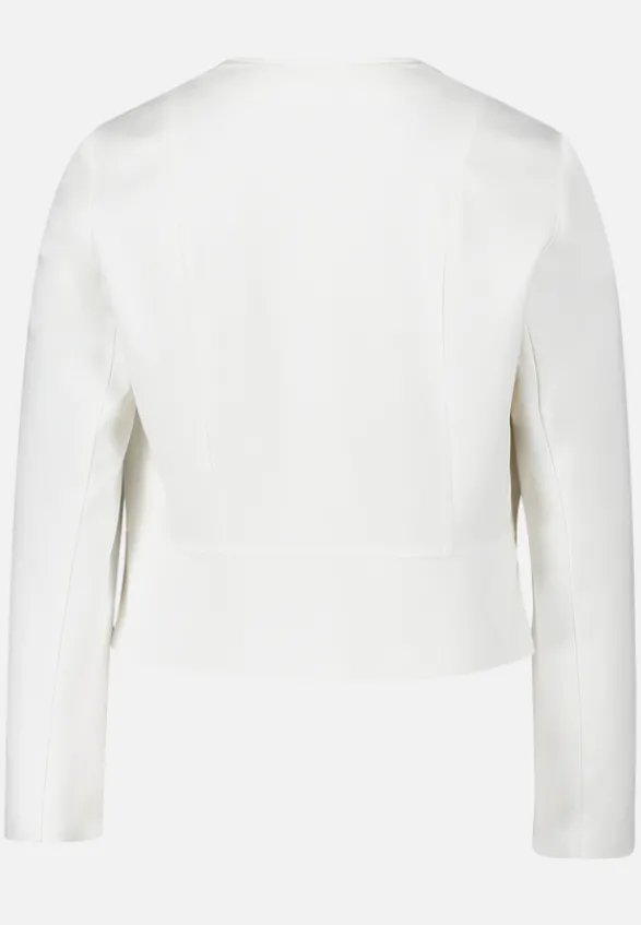 Betty Barclay Blazer*Blazer-Jacke ohne Verschluss Rohweiß