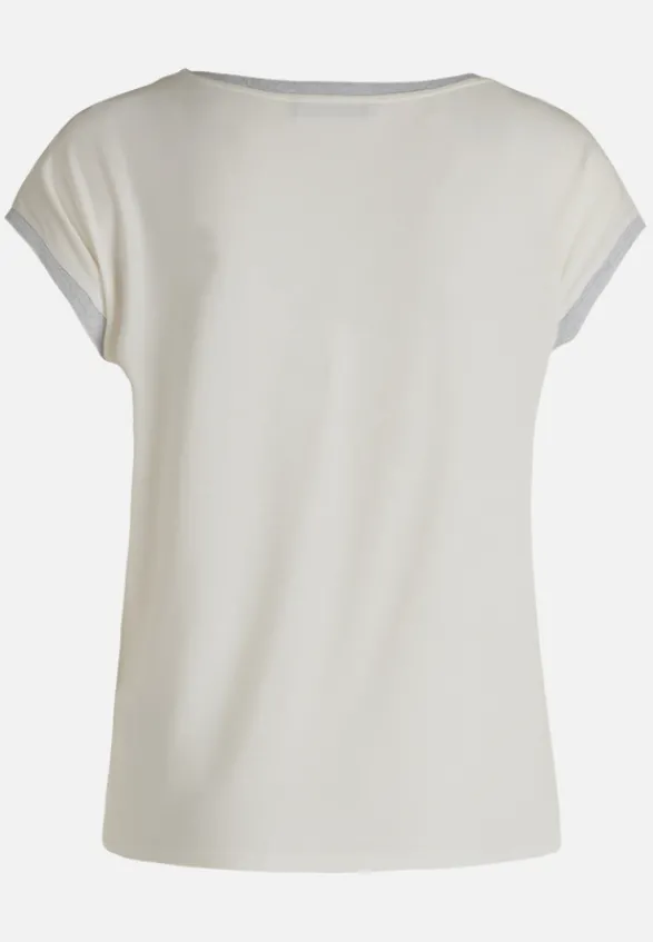 Betty Barclay Shirts*Blusenshirt mit Aufdruck Patch Cream/Beige