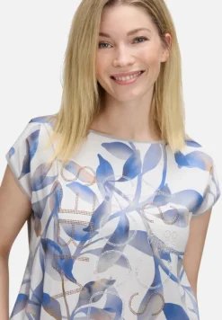 Betty Barclay Shirts*Blusenshirt mit Aufdruck Grey/Blue