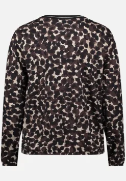Betty Barclay Shirts*Blusenshirt mit Gummizug Braun/Beige