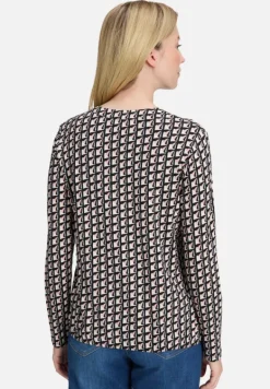 Betty Barclay Shirts*Blusenshirt mit Print Black/Rosé
