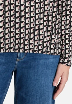 Betty Barclay Shirts*Blusenshirt mit Print Black/Rosé