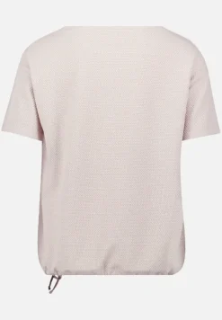 Betty Barclay Strick*Blusenshirt mit Tunnelzug beige