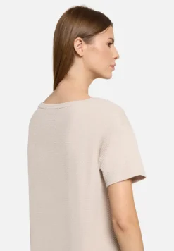Betty Barclay Strick*Blusenshirt mit Tunnelzug beige