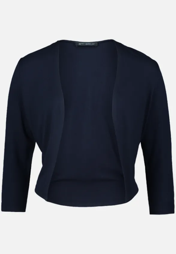 Betty Barclay Festliche Mode|Strick*Bolero-Jacke mit 3/4 Arm dunkelblau