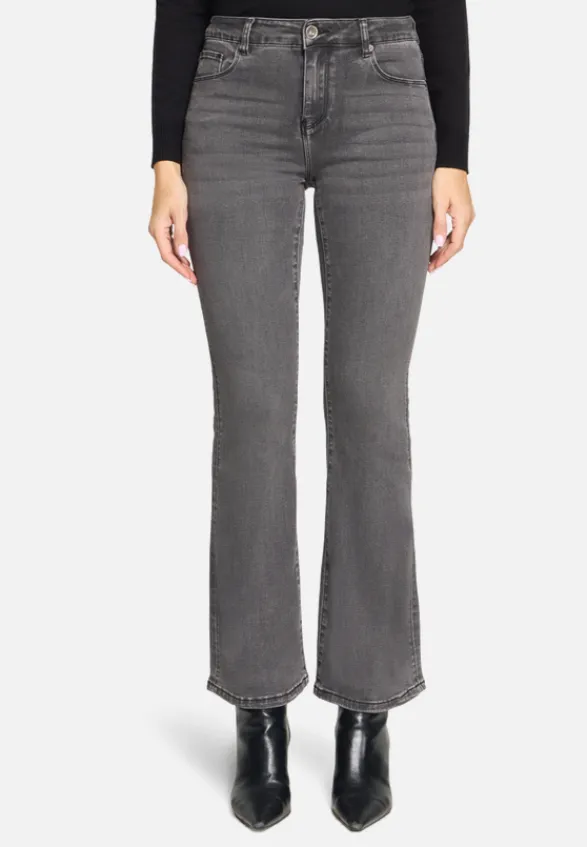 Betty Barclay Jeans*Bootcut Jeans mit Waschung Grey Denim