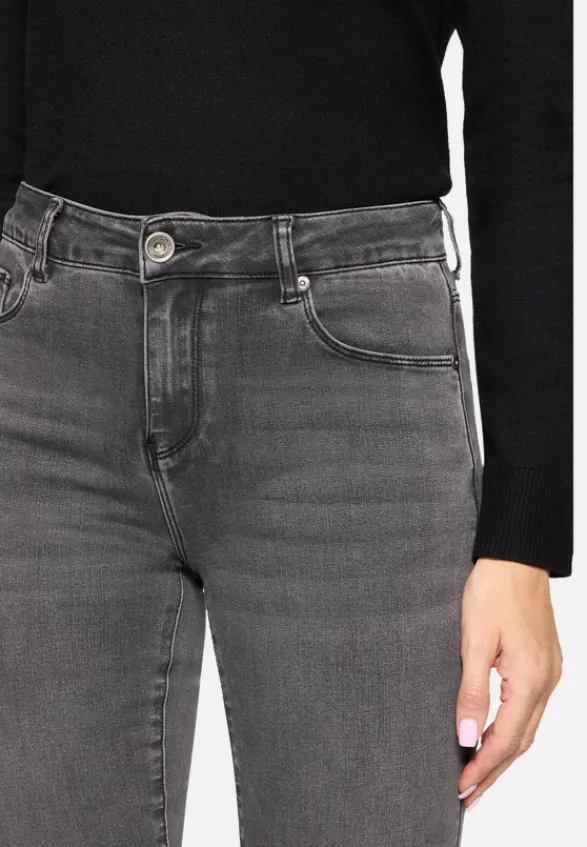 Betty Barclay Jeans*Bootcut Jeans mit Waschung Grey Denim