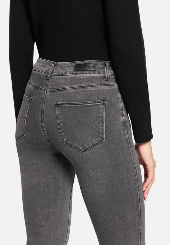 Betty Barclay Jeans*Bootcut Jeans mit Waschung Grey Denim