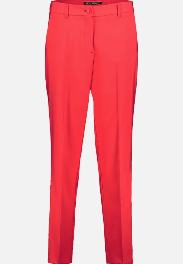 Betty Barclay Festliche Mode|Hosen*Businesshose mit Bügelfalte Poppy Red
