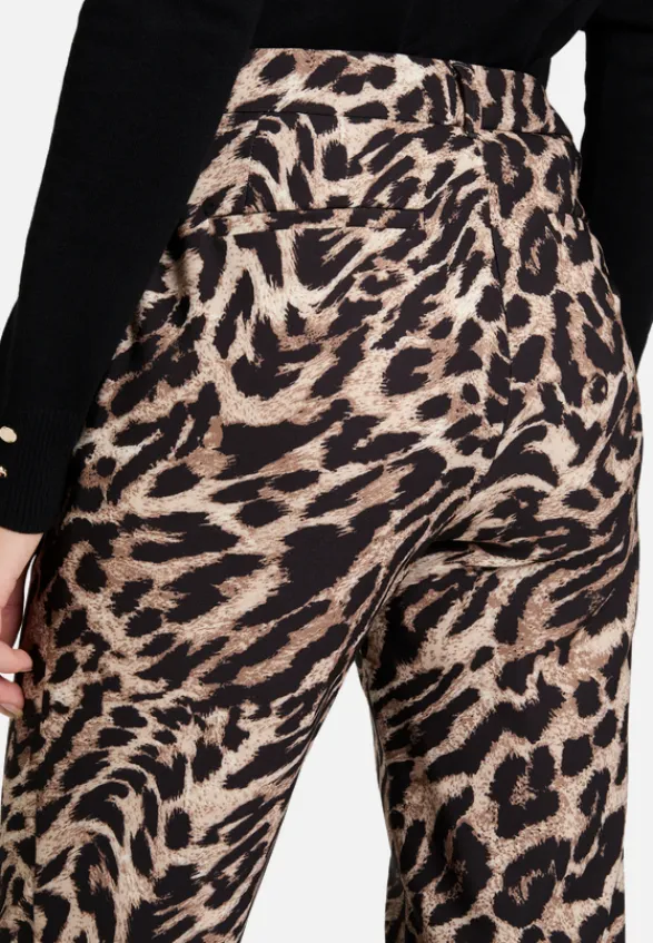 Betty Barclay Hosen*Businesshose mit Bügelfalte Schwarz/Beige
