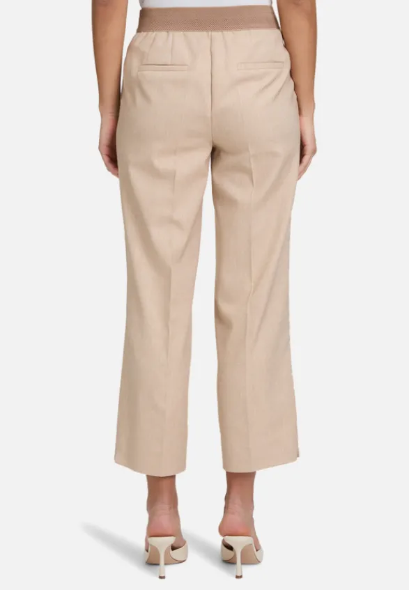 Betty Barclay Business Kleidung|Festliche Mode*Businesshose mit Bügelfalte Beige