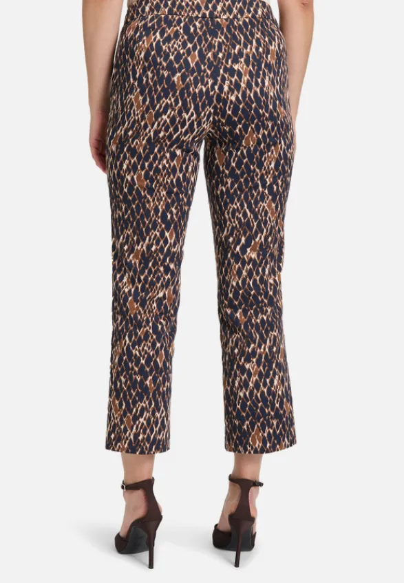 Betty Barclay Hosen*Businesshose mit Bügelfalte Dark Blue/Brown