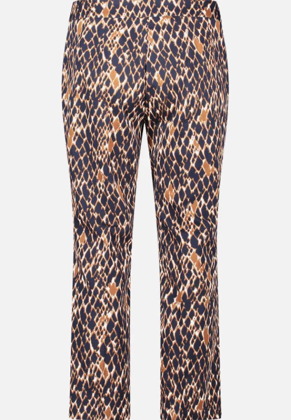 Betty Barclay Hosen*Businesshose mit Bügelfalte Dark Blue/Brown