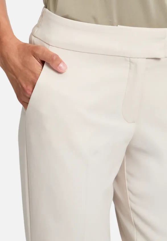 Betty Barclay Festliche Mode|Hosen*Businesshose mit Bügelfalte Grau