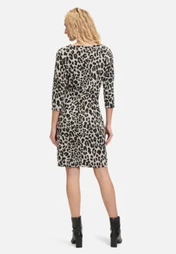 Betty Barclay Kleider*Businesskleid knielang Grau/Schwarz