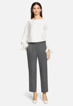 Betty Barclay Business Kleidung|Hosen*Casual-Hose mit Bügelfalte Mausgrau