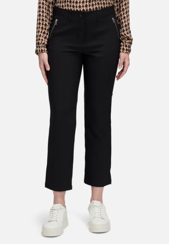 Betty Barclay Hosen*Casual-Hose mit Reißverschluss Schwarz