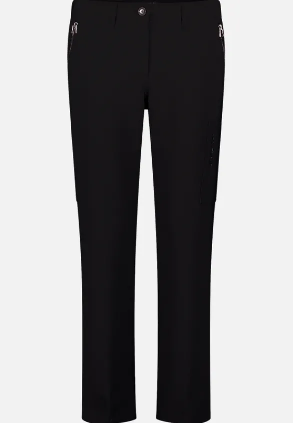 Betty Barclay Hosen*Casual-Hose mit Reißverschluss Schwarz
