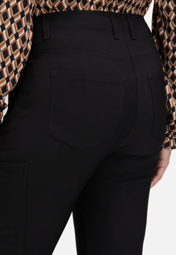 Betty Barclay Hosen*Casual-Hose mit Reißverschluss Schwarz