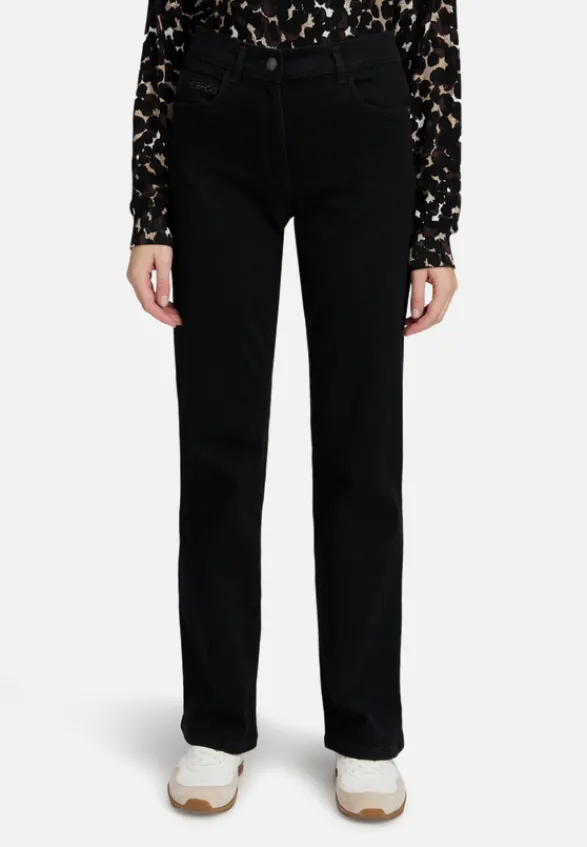 Betty Barclay Jeans*Casual-Hose mit Strass Black Denim
