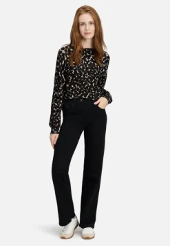 Betty Barclay Jeans*Casual-Hose mit Strass Black Denim