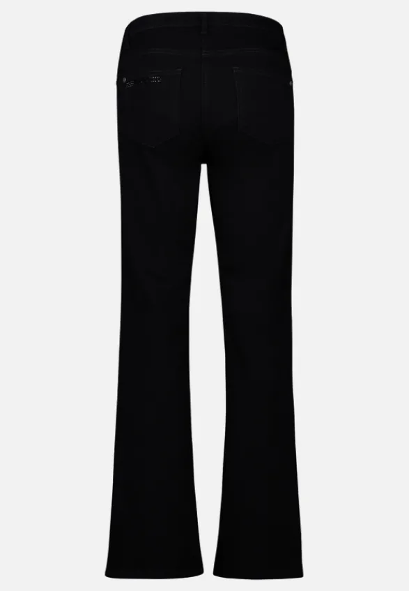 Betty Barclay Jeans*Casual-Hose mit Strass Black Denim