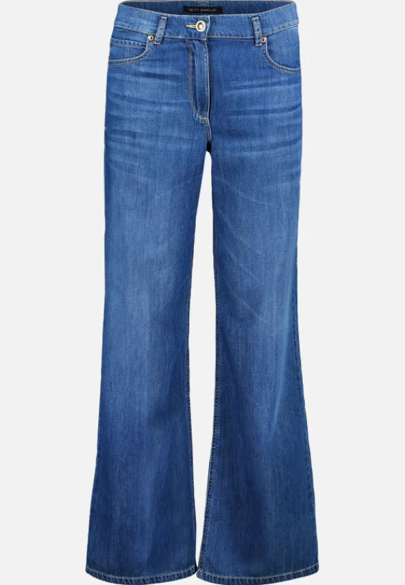 Betty Barclay Jeans*Casual-Hose mit Waschung Blau
