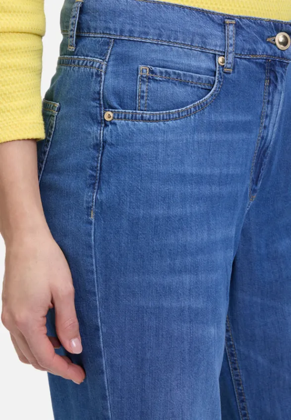 Betty Barclay Jeans*Casual-Hose mit Waschung Blau