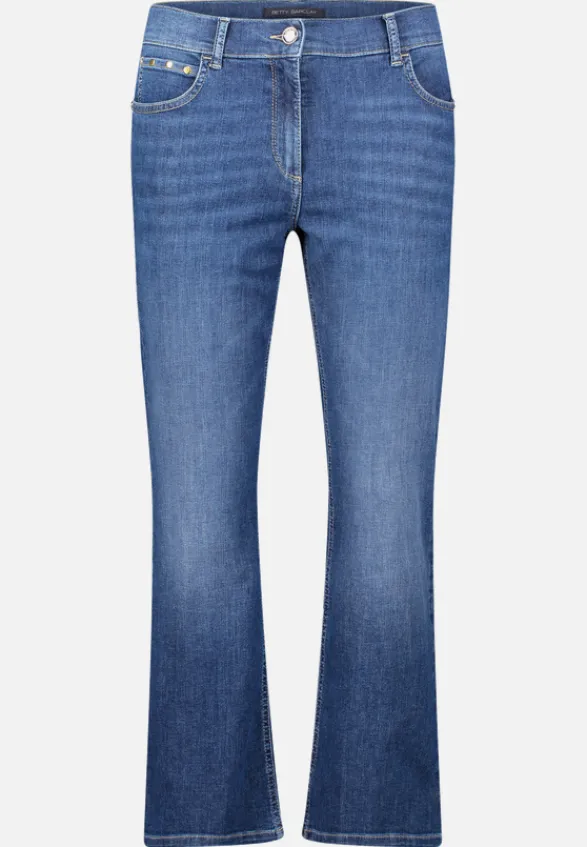 Betty Barclay Jeans*Casual-Hose mit Waschung Blau