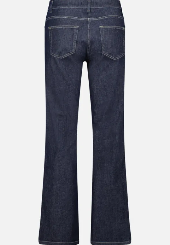 Betty Barclay Jeans*Casual-Hose mit Waschung Dark Blue Denim