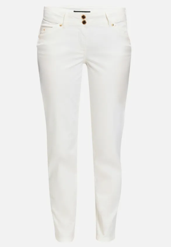 Betty Barclay Hosen*Casual-Hose Slim Fit Rohweiß