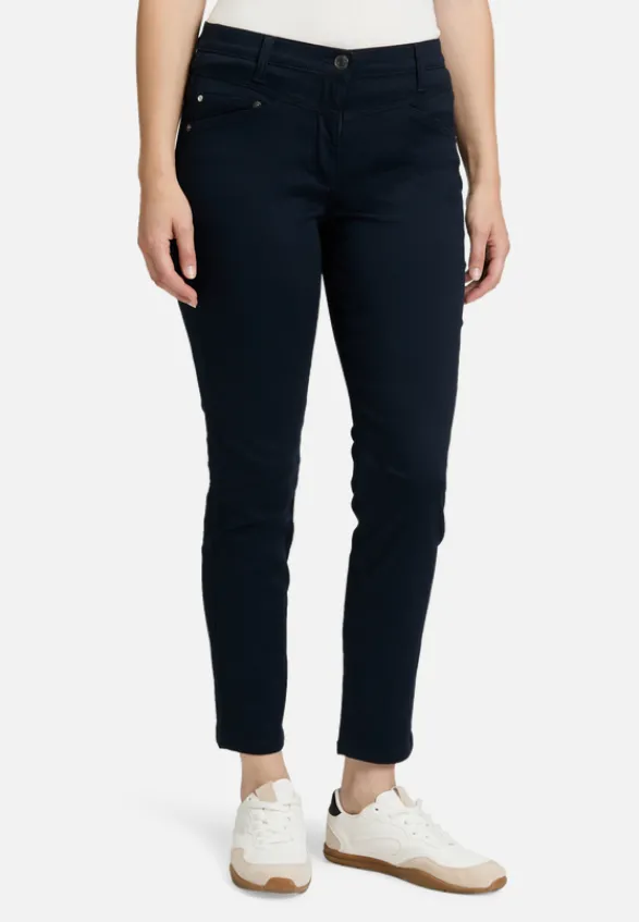 Betty Barclay Hosen*Casual-Hose Slim Fit dunkelblau