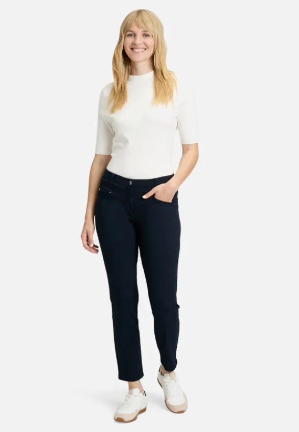 Betty Barclay Hosen*Casual-Hose Slim Fit dunkelblau