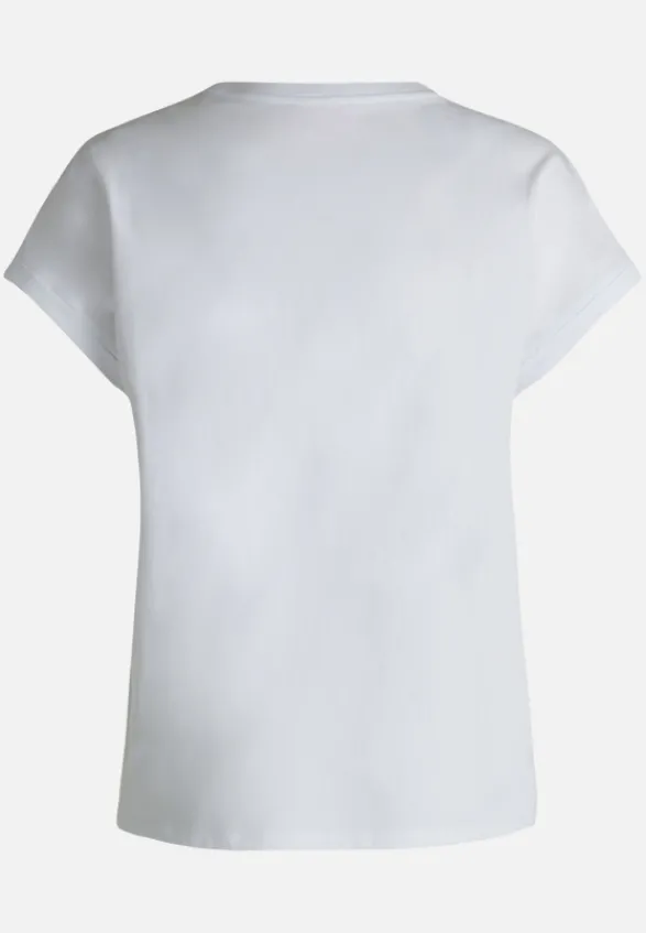 Betty Barclay Shirts*Casual-Shirt mit Aufdruck Patch White/Blue