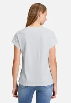 Betty Barclay Shirts*Casual-Shirt mit Aufdruck Patch White/Beige