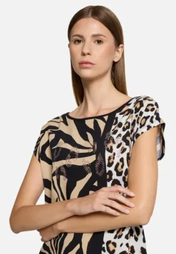 Betty Barclay Shirts*Casual-Shirt mit Aufdruck Schwarz/Braun