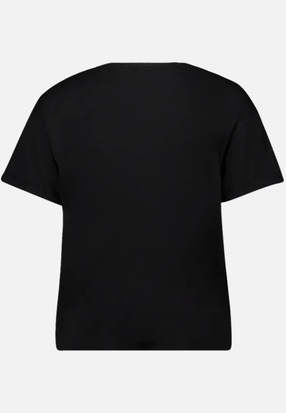 Betty Barclay Shirts*Casual-Shirt mit Aufdruck Patch Black/Camel