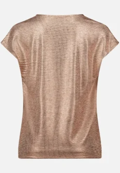 Betty Barclay Shirts*Casual-Shirt mit Glanzeffekt Metallic Rosé