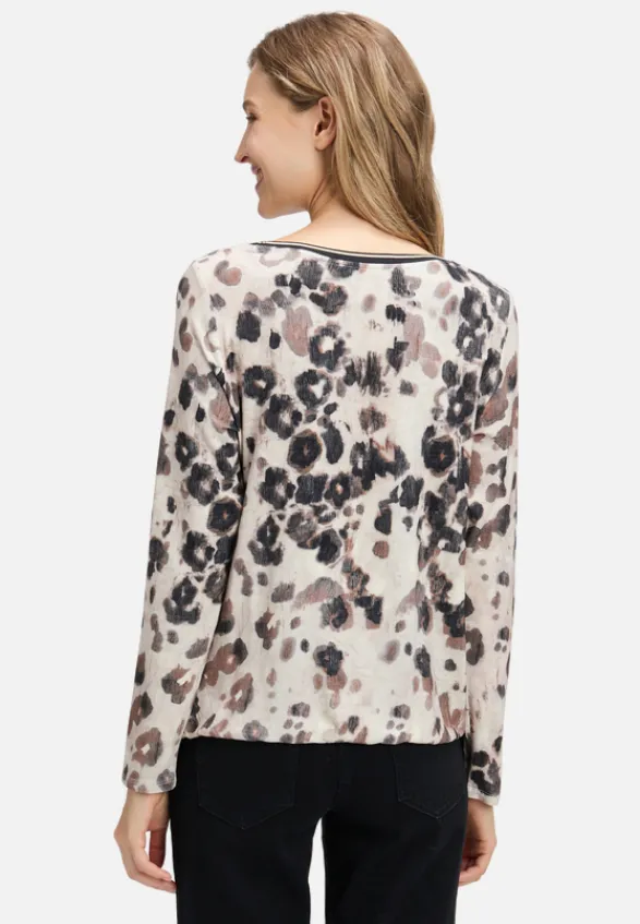 Betty Barclay Shirts*Casual-Shirt mit Gummizug Beige/Taupe