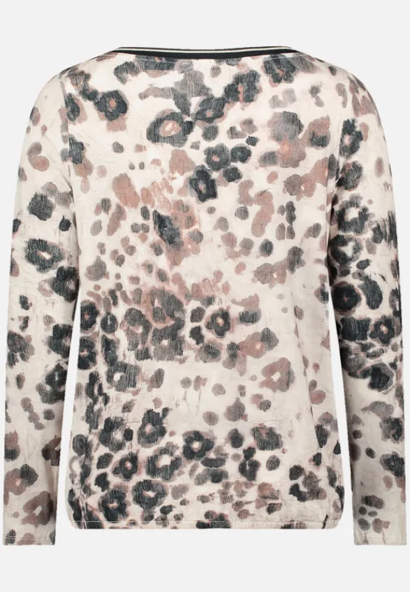 Betty Barclay Shirts*Casual-Shirt mit Gummizug Beige/Taupe