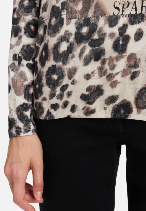 Betty Barclay Shirts*Casual-Shirt mit Gummizug Beige/Taupe