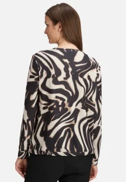 Betty Barclay Shirts*Casual-Shirt mit Tunnelzug Nature/Black