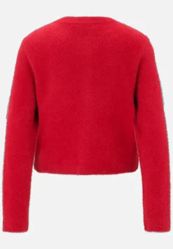 Betty Barclay Strick|Jacken*Casual-Strickjacke mit Knopfleiste Rot